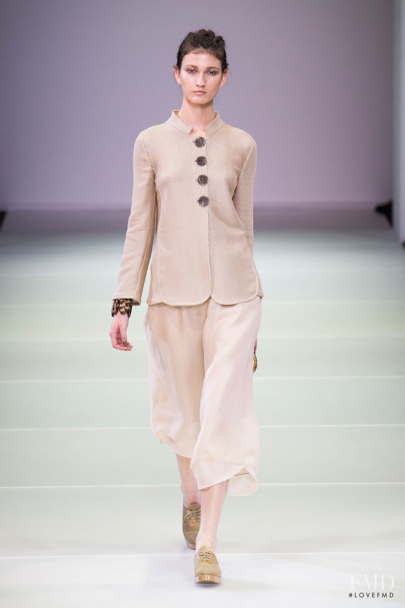 Giorgio Armani fashion show for Spring/Summer 2015