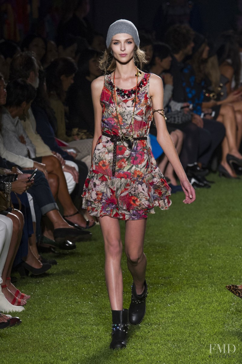 Anastasia Lagune featured in  the be Blumarine fashion show for Spring/Summer 2015