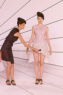 Hussein Chalayan fashion show for Spring/Summer 2001