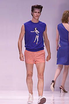 Clements Ribeiro fashion show for Spring/Summer 2001