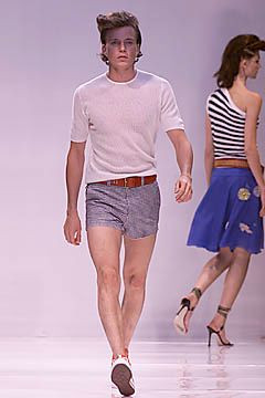 Clements Ribeiro fashion show for Spring/Summer 2001