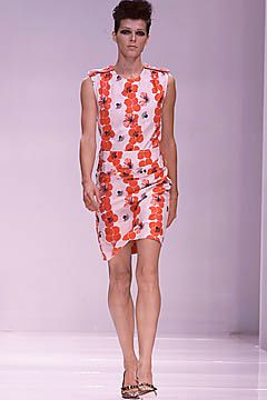 Clements Ribeiro fashion show for Spring/Summer 2001