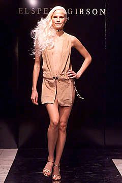 Elspeth Gibson fashion show for Spring/Summer 2001