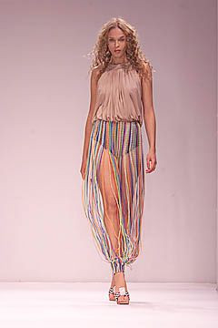 Marjan Pejoski fashion show for Spring/Summer 2001