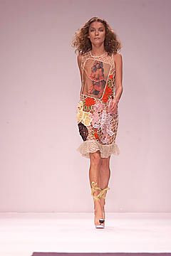 Marjan Pejoski fashion show for Spring/Summer 2001