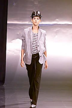 Markus Lupfer fashion show for Spring/Summer 2001