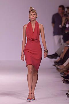 Matthew Williamson fashion show for Spring/Summer 2001