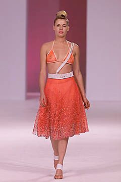 Matthew Williamson fashion show for Spring/Summer 2001