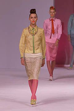 Matthew Williamson fashion show for Spring/Summer 2001