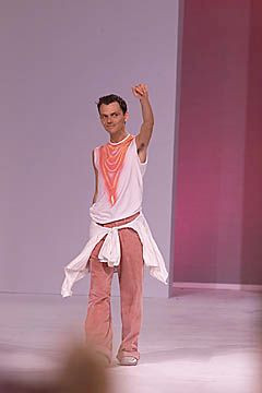 Matthew Williamson fashion show for Spring/Summer 2001