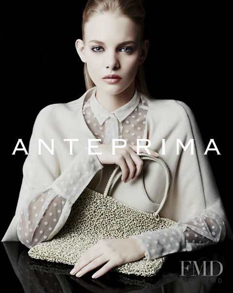 Marloes Horst featured in  the Anteprima advertisement for Autumn/Winter 2010