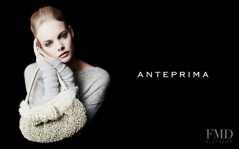 Marloes Horst featured in  the Anteprima advertisement for Autumn/Winter 2010