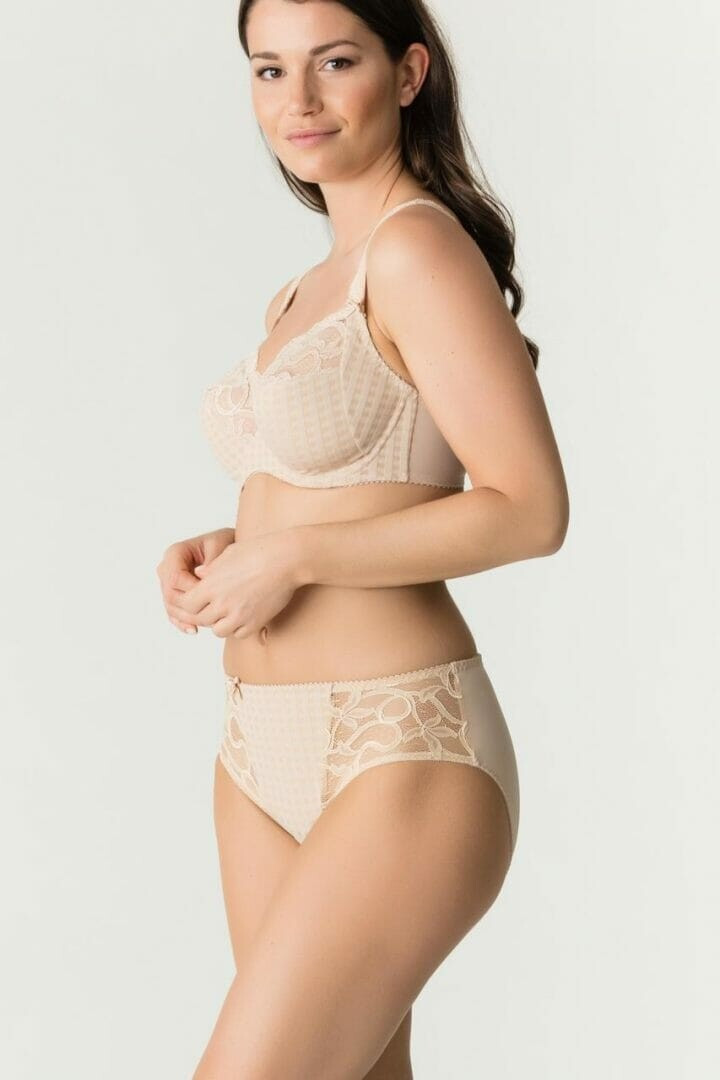 Sabrina Laporte featured in  the Prima Donna catalogue for Spring/Summer 2019