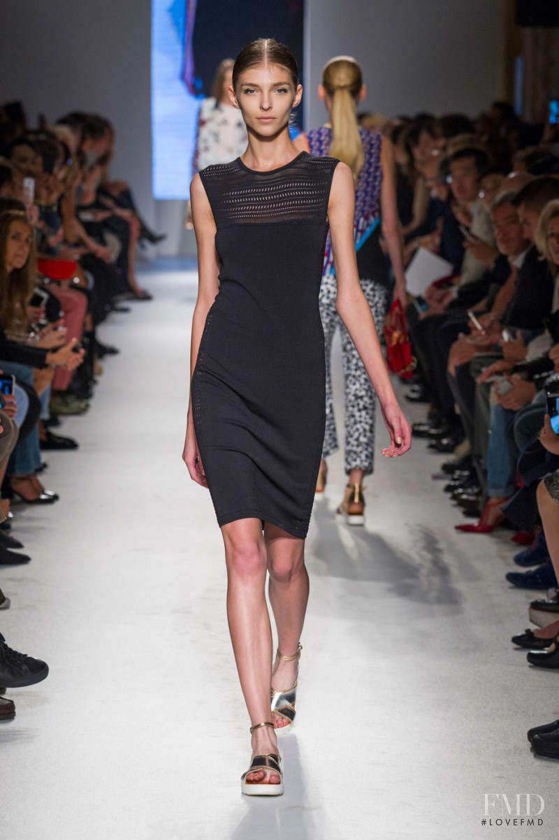 Anastasia Lagune featured in  the Massimo Rebecchi fashion show for Spring/Summer 2015