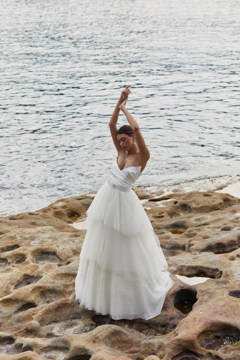 Nuria Oliu Sanchez featured in  the KWH Bridal - Karen Willis Holmes lookbook for Summer 2024