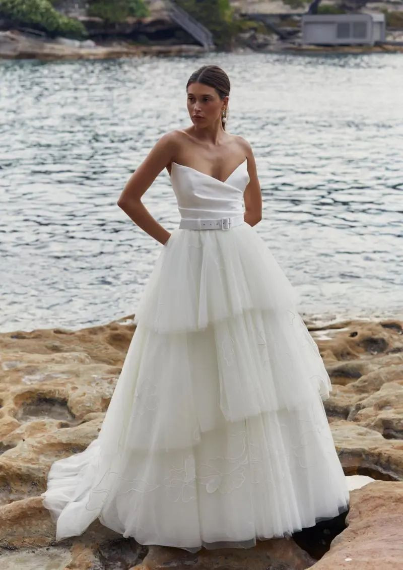 Nuria Oliu Sanchez featured in  the KWH Bridal - Karen Willis Holmes lookbook for Summer 2024