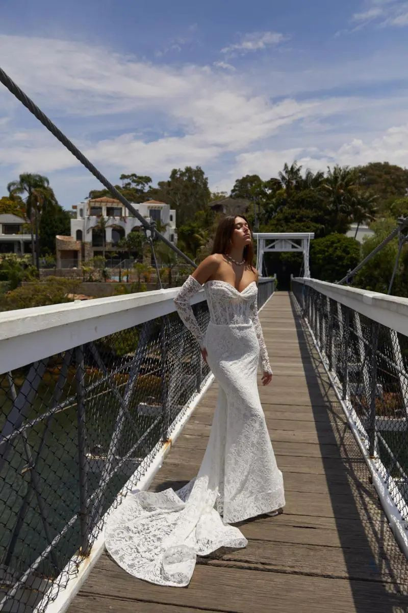 Nuria Oliu Sanchez featured in  the KWH Bridal - Karen Willis Holmes lookbook for Summer 2024