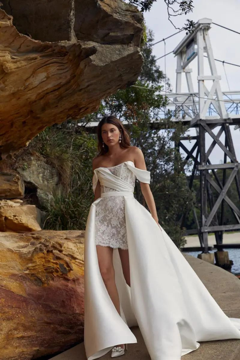 Nuria Oliu Sanchez featured in  the KWH Bridal - Karen Willis Holmes lookbook for Summer 2024
