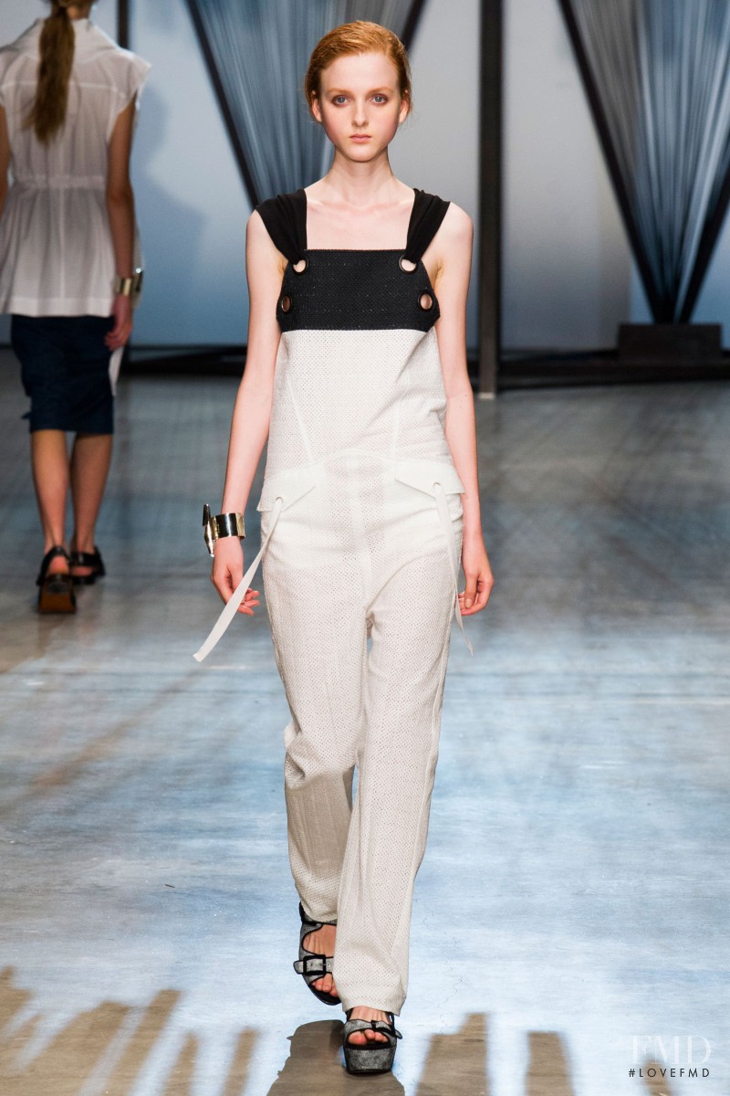 Madison Stubbington featured in  the Damir Doma fashion show for Spring/Summer 2015