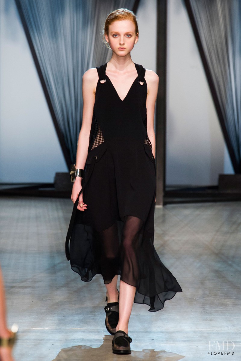 Madison Stubbington featured in  the Damir Doma fashion show for Spring/Summer 2015