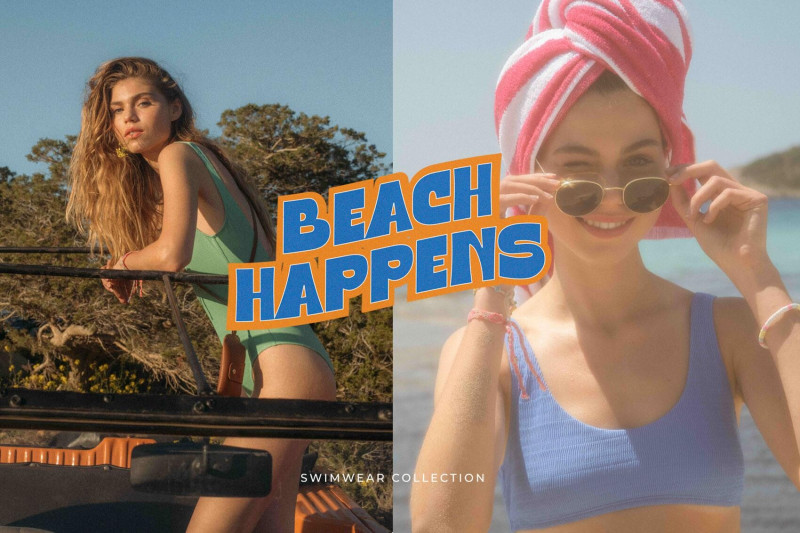 Sam De Laat featured in  the Brownie Beach Happens  lookbook for Summer 2021