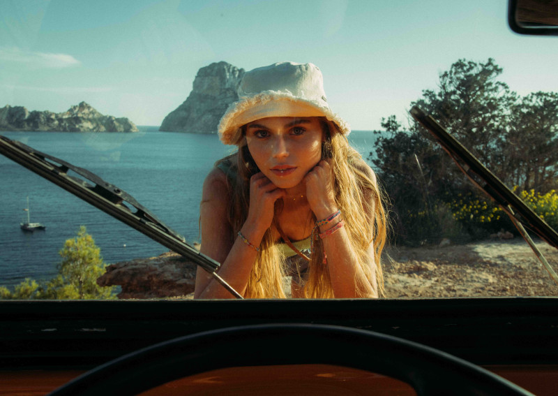 Sam De Laat featured in  the Brownie Beach Happens  lookbook for Summer 2021