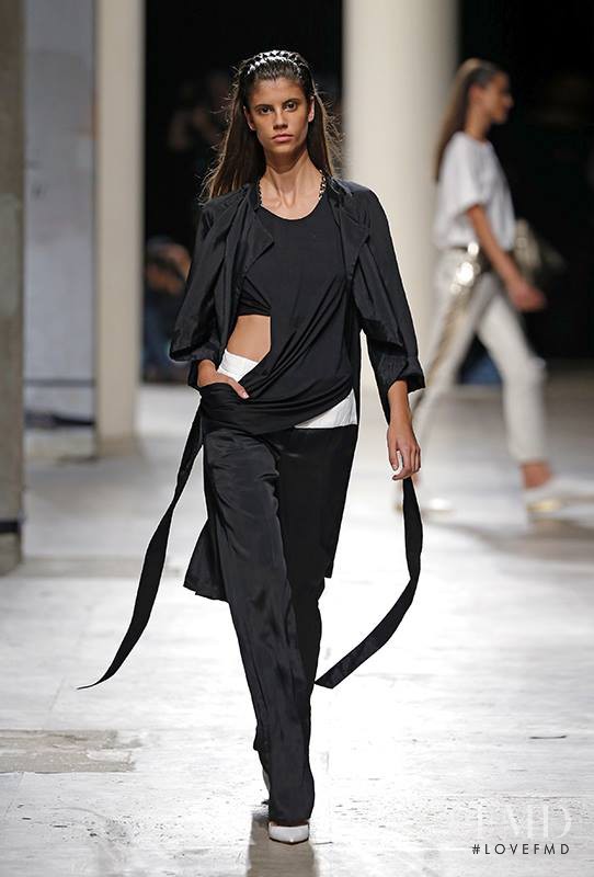 Antonina Petkovic featured in  the Barbara Bui fashion show for Spring/Summer 2015