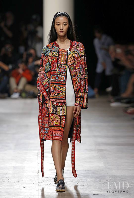 Ji Hye Park featured in  the Barbara Bui fashion show for Spring/Summer 2015