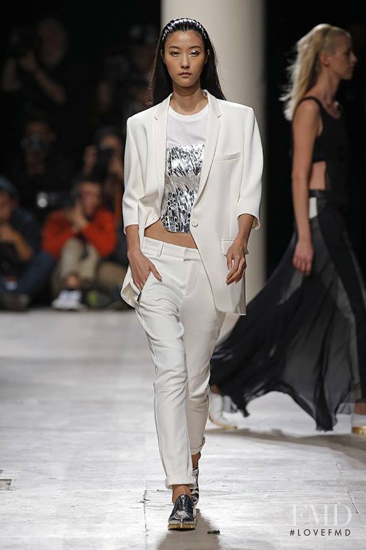 Ji Hye Park featured in  the Barbara Bui fashion show for Spring/Summer 2015