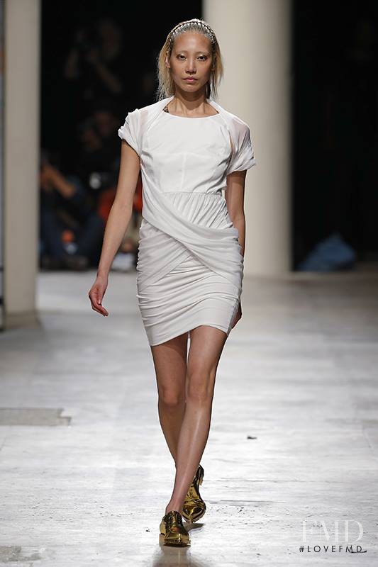 Soo Joo Park featured in  the Barbara Bui fashion show for Spring/Summer 2015