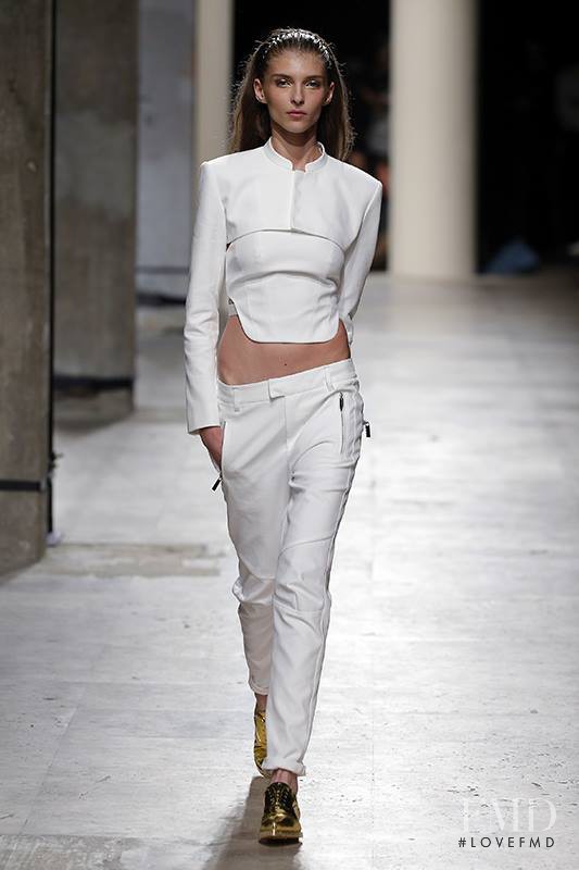 Anastasia Lagune featured in  the Barbara Bui fashion show for Spring/Summer 2015