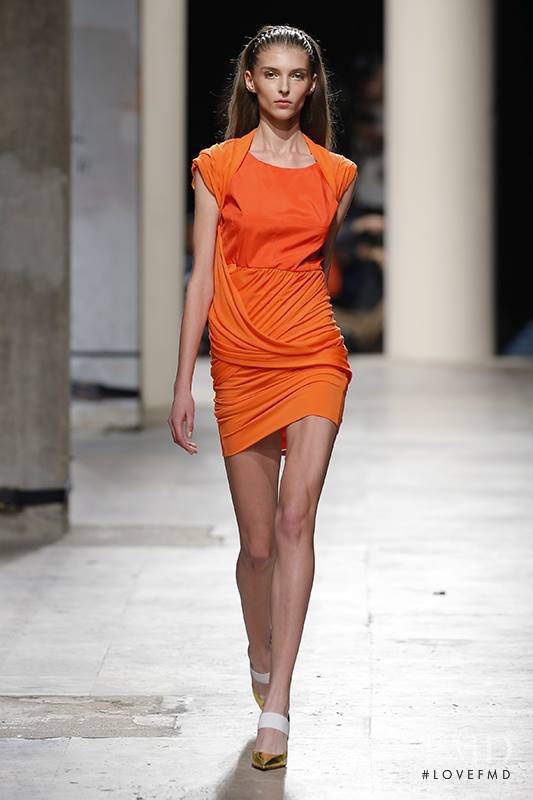 Anastasia Lagune featured in  the Barbara Bui fashion show for Spring/Summer 2015