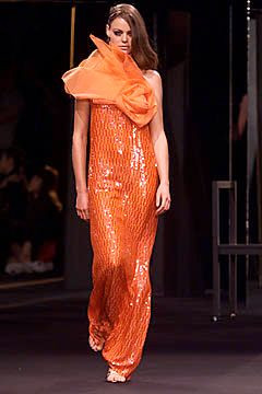 Roland Mouret fashion show for Spring/Summer 2001