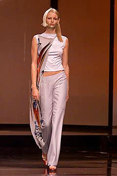 Tristan Webber fashion show for Spring/Summer 2001