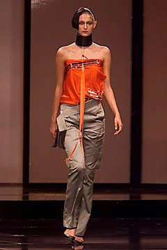 Tristan Webber fashion show for Spring/Summer 2001