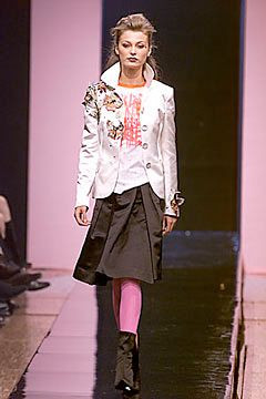 Balmain fashion show for Autumn/Winter 2000