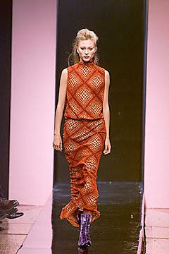 Balmain fashion show for Autumn/Winter 2000