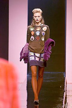 Balmain fashion show for Autumn/Winter 2000