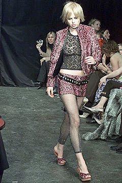 Betsey Johnson fashion show for Autumn/Winter 2000