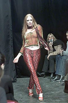 Betsey Johnson fashion show for Autumn/Winter 2000