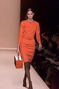 Carolina Herrera fashion show for Autumn/Winter 2000