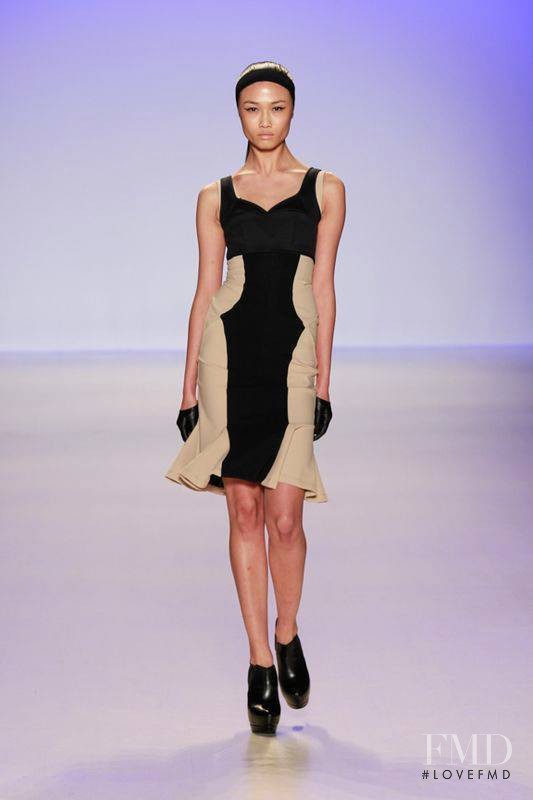 Yulia Saparniiazova featured in  the Meskita fashion show for Autumn/Winter 2014
