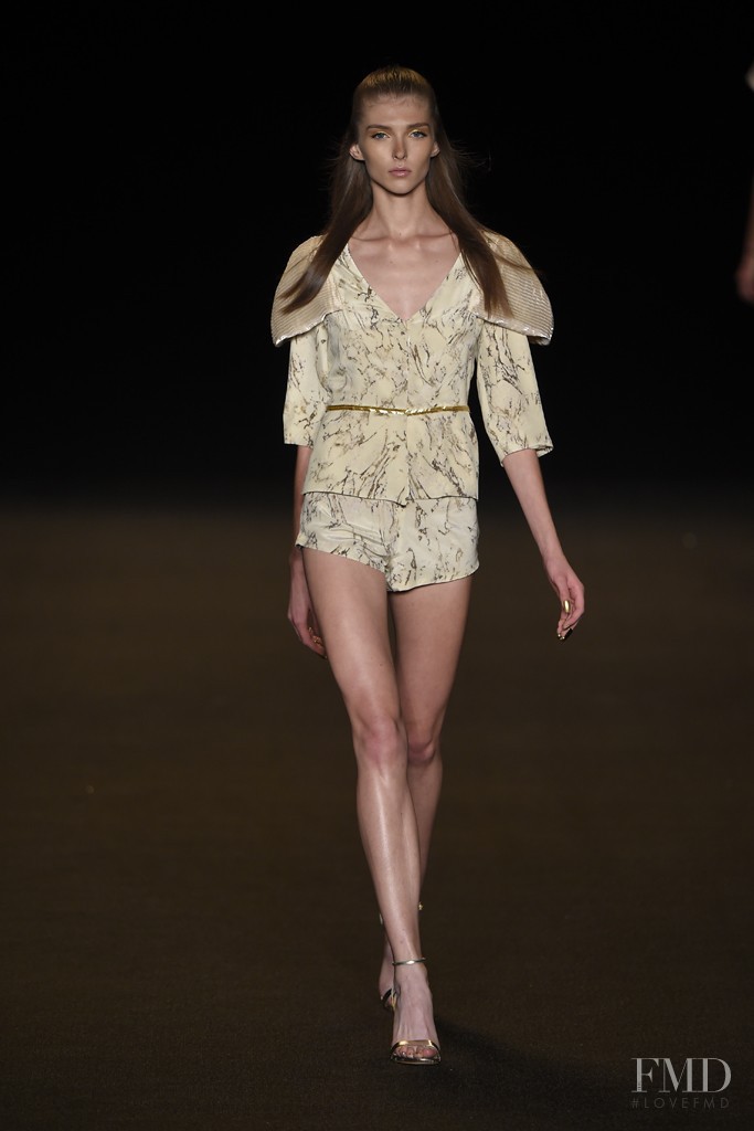 Anastasia Lagune featured in  the Meskita fashion show for Spring/Summer 2015