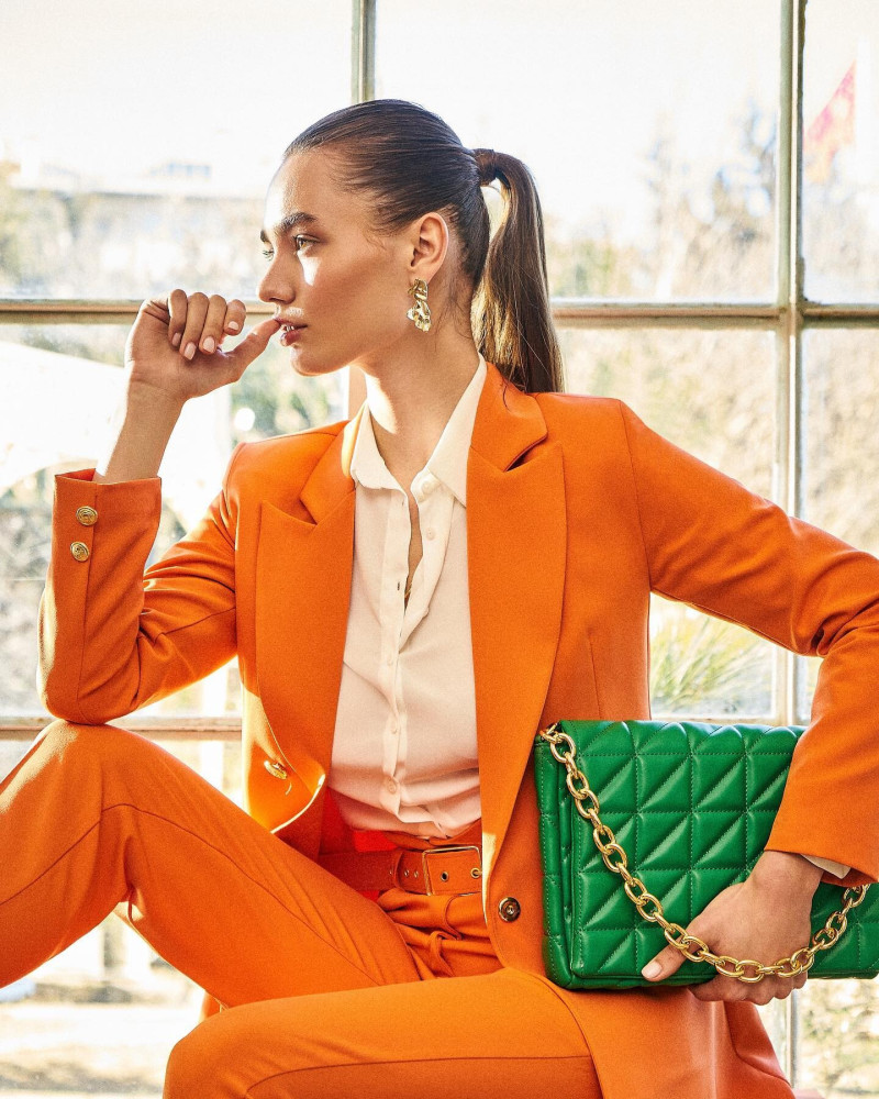 Alexandra Pletnyova featured in  the Tiffany & Tomato lookbook for Summer 2025