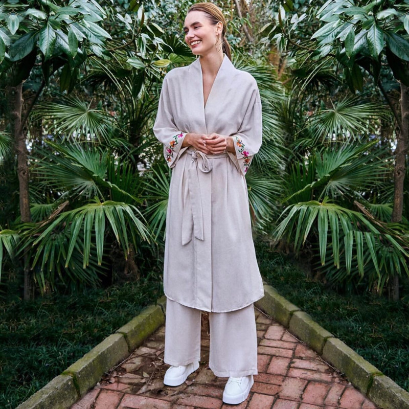Alexandra Pletnyova featured in  the Tiffany & Tomato lookbook for Summer 2025