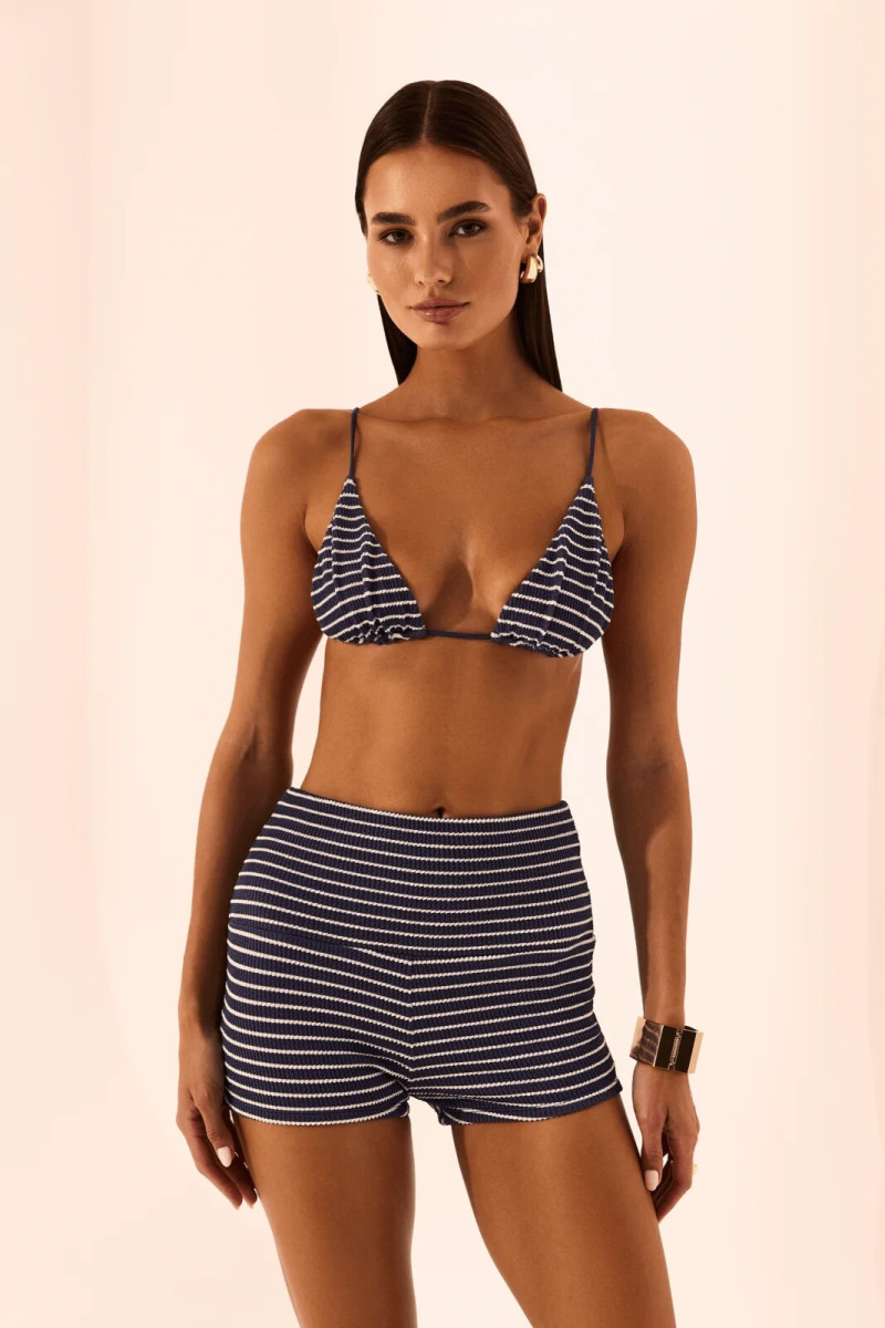 Alexandra Pletnyova featured in  the Sanori Swim catalogue for Summer 2025