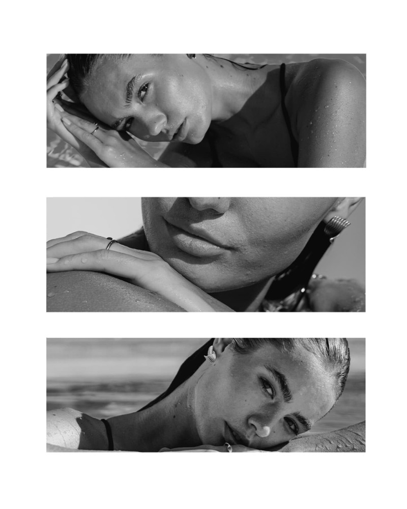 Alexandra Pletnyova featured in  the Cherina Beachwear lookbook for Summer 2025