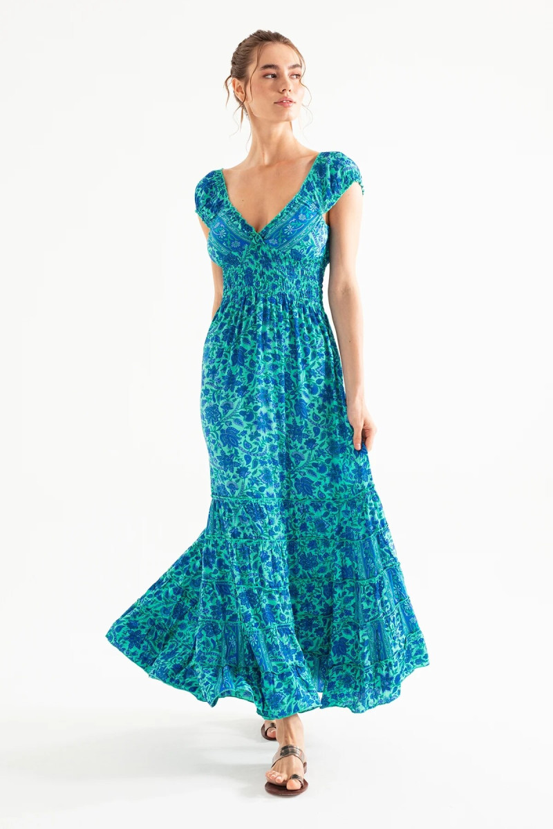 Alexandra Pletnyova featured in  the Asudan Clothing catalogue for Spring/Summer 2025