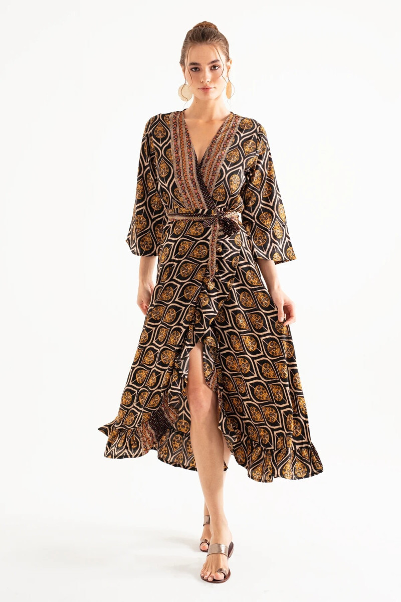 Alexandra Pletnyova featured in  the Asudan Clothing catalogue for Spring/Summer 2025