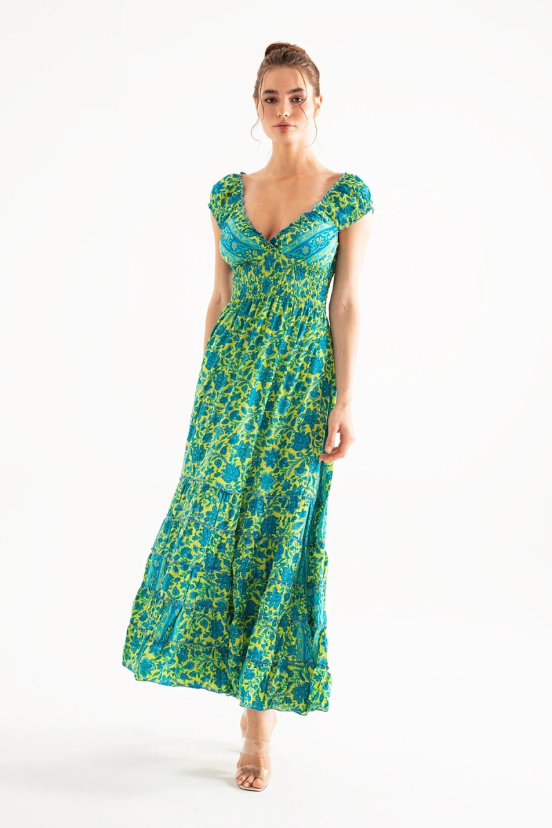 Alexandra Pletnyova featured in  the Asudan Clothing catalogue for Spring/Summer 2025